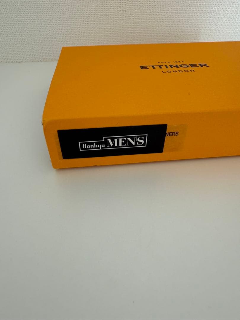 【新品未使用】エッティンガー 名刺入れ ブラック