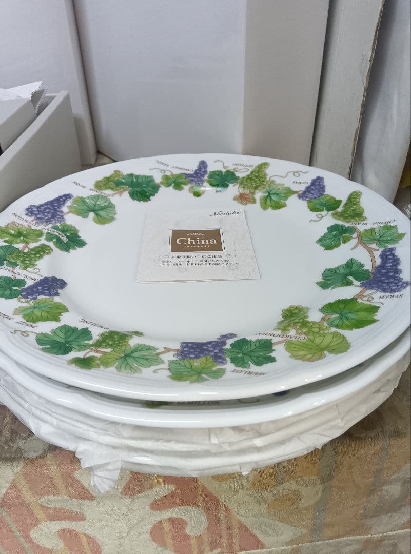 ノリタケ田崎真也コラボプレート12枚