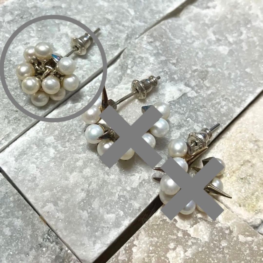 e.m. イーエム★ パールブーケピアス