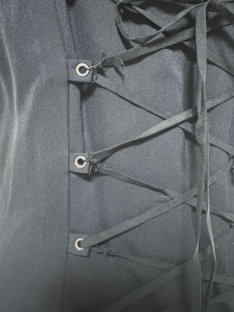 Na+H オフショルダー ブラックフリルミニワンピース 黒 ゴス ゴシック