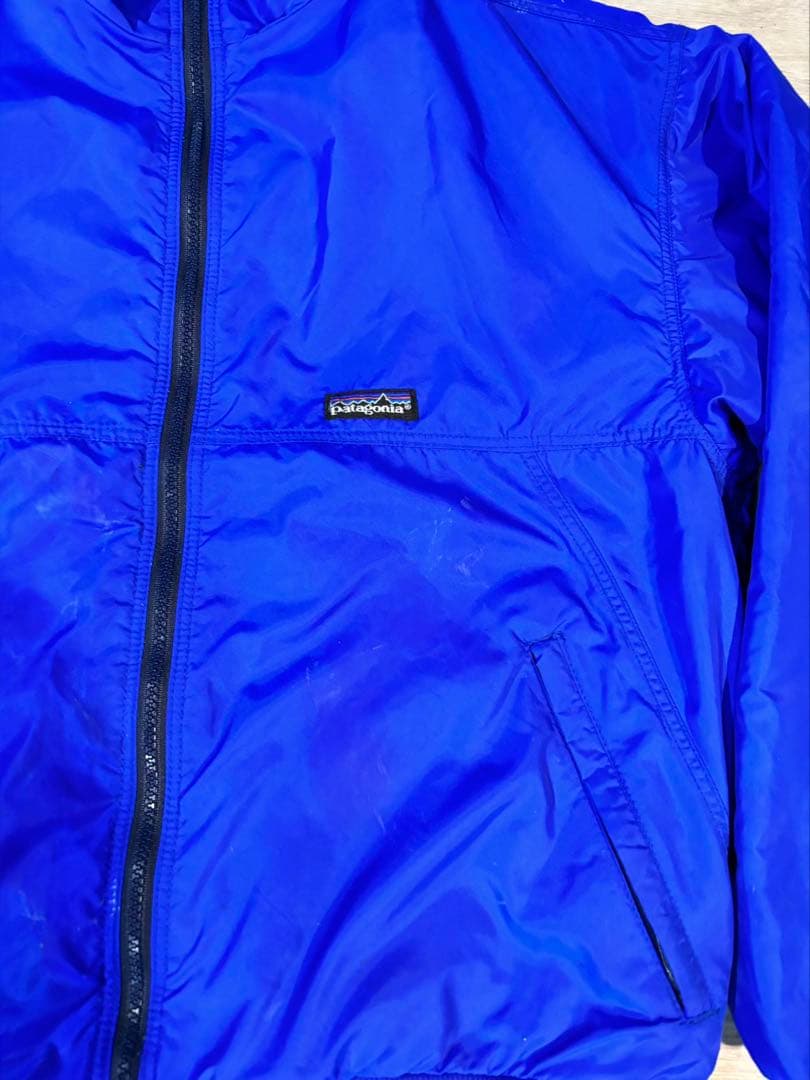 PatagoniaUSA製ナイロン×フリースジャケット ターコイズ M#280