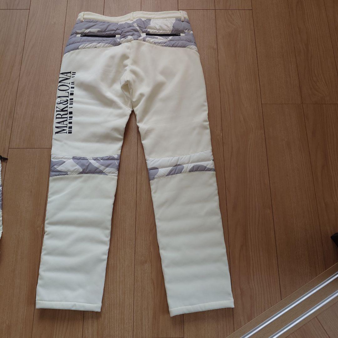 MARK＆LONA迷彩柄セットアップホワイト/グレー