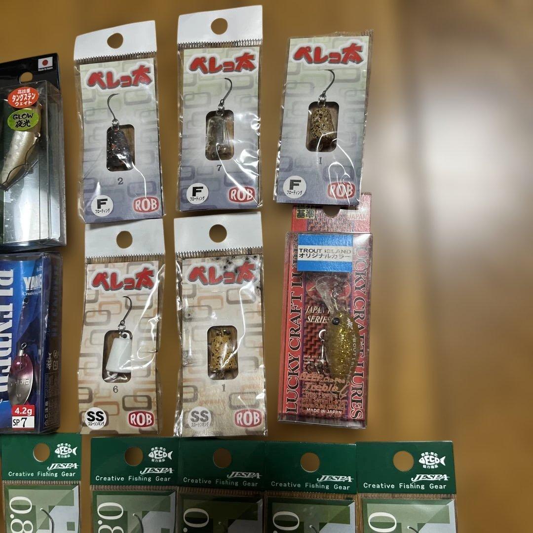 早い者勝ち　新品未使用品　トラウトエリア用ルアー　53個セット