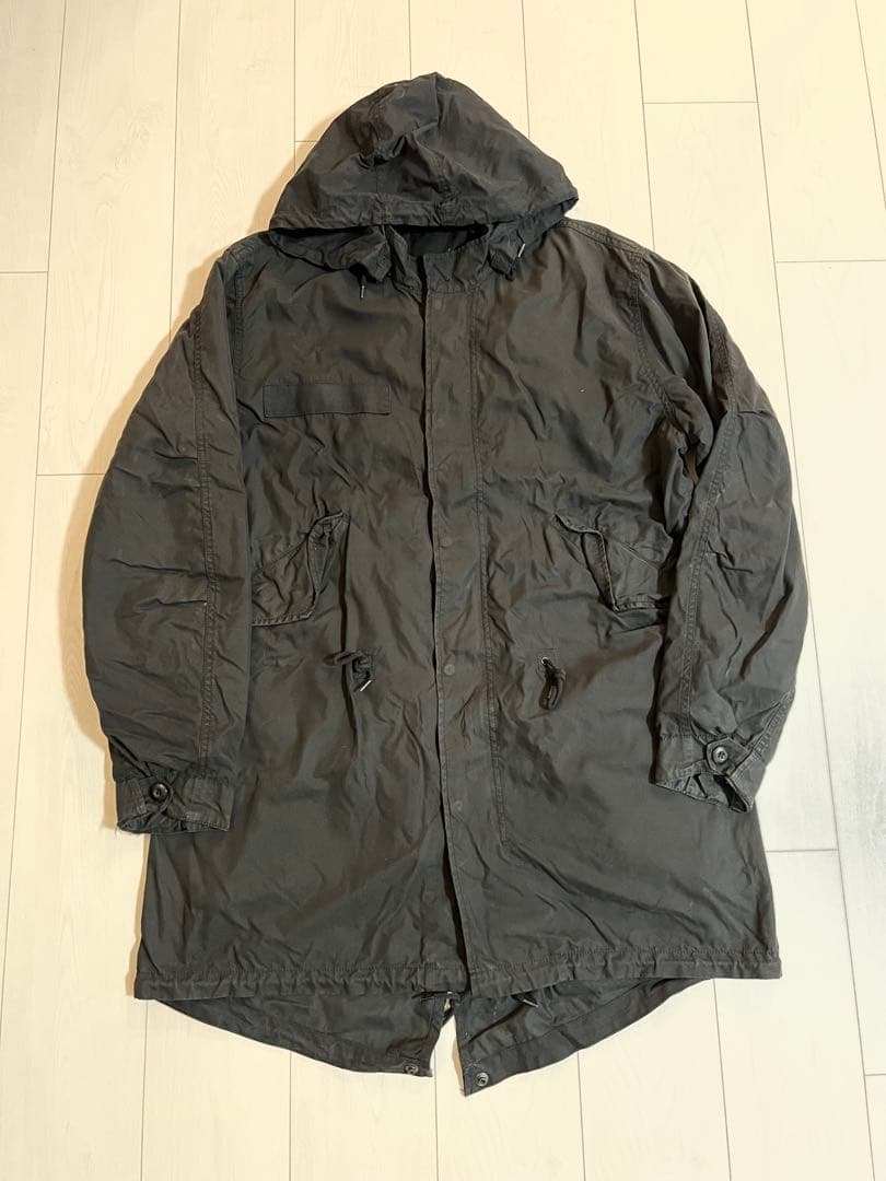 Supreme fishtail parka ブラック モッズコート
