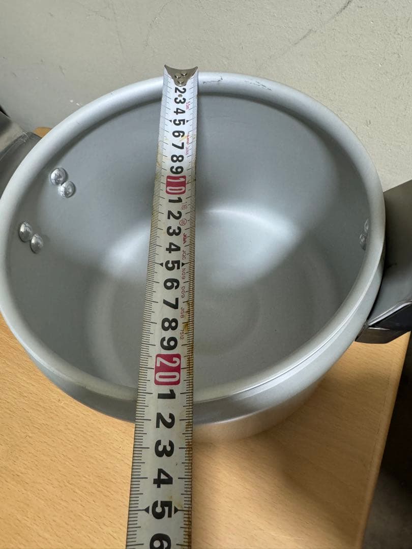 RIKEN 理研　圧力鍋 シルバー