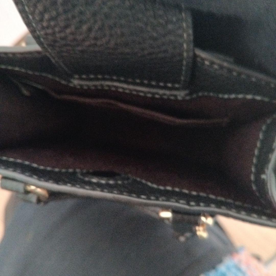 COACH 2wayショルダーバッグ ノース　サウス　ミニ　トート　ブラック