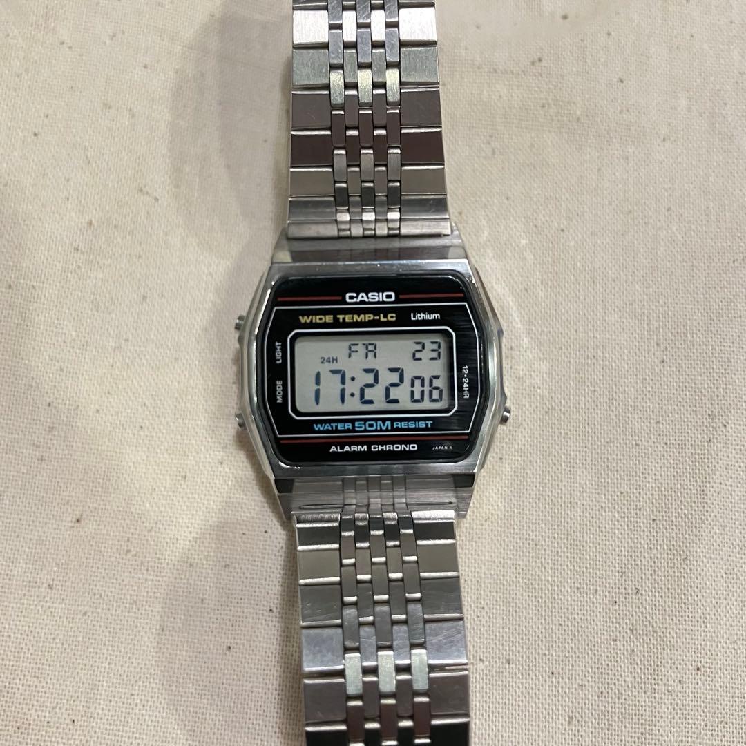 CASIO WW-34 80s “Wide Temp-LC” Vintage