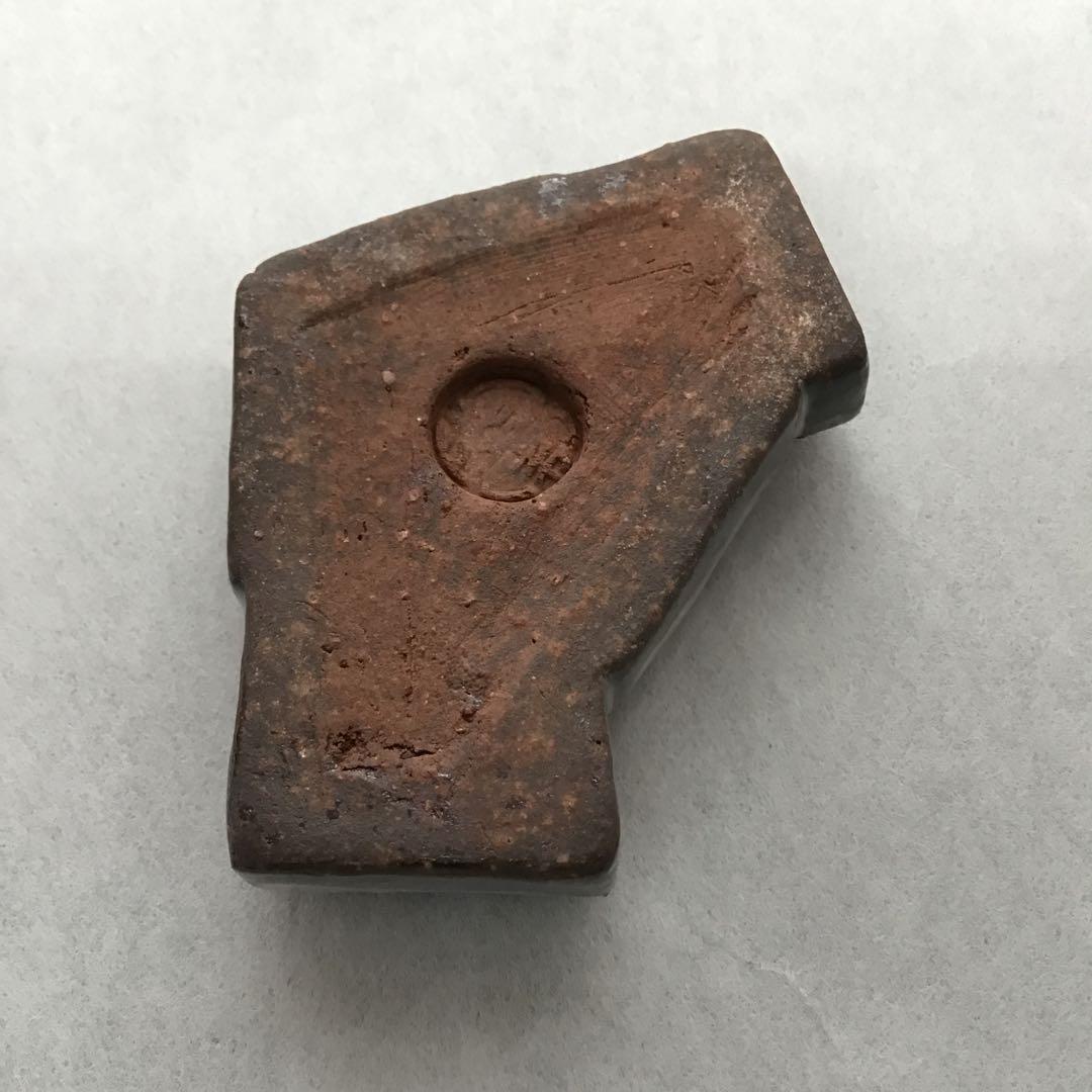 茶道具　萩焼「結文」　香合　田原陶兵衛作　栞　共箱　S79KG