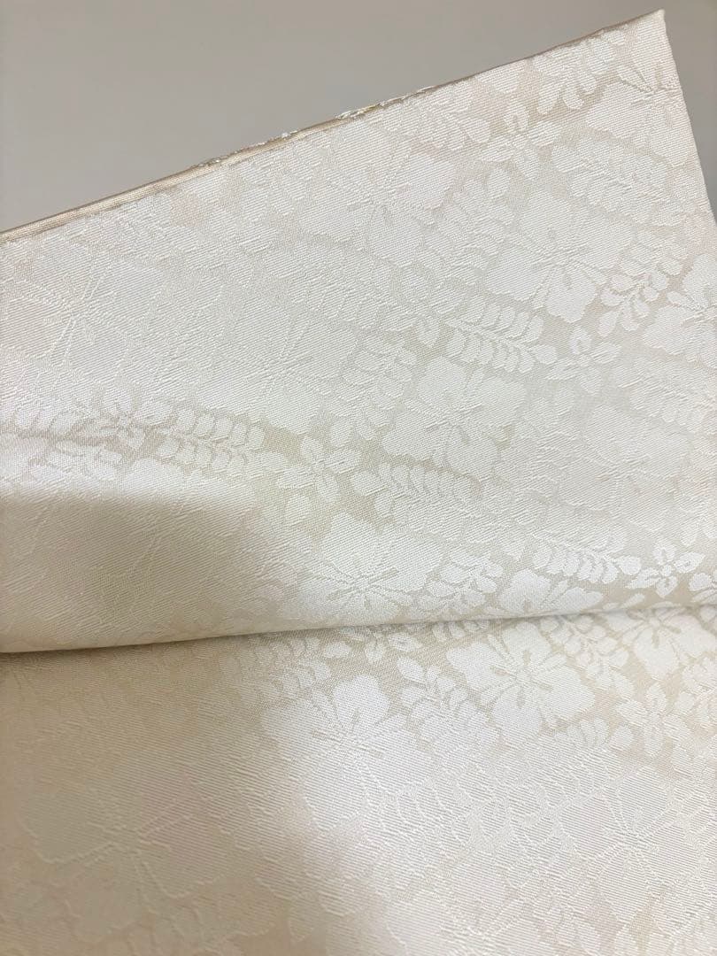 【値下げ】新品・未使用　西陣織六通柄袋帯　訳あり品　美しいキモノ掲載品