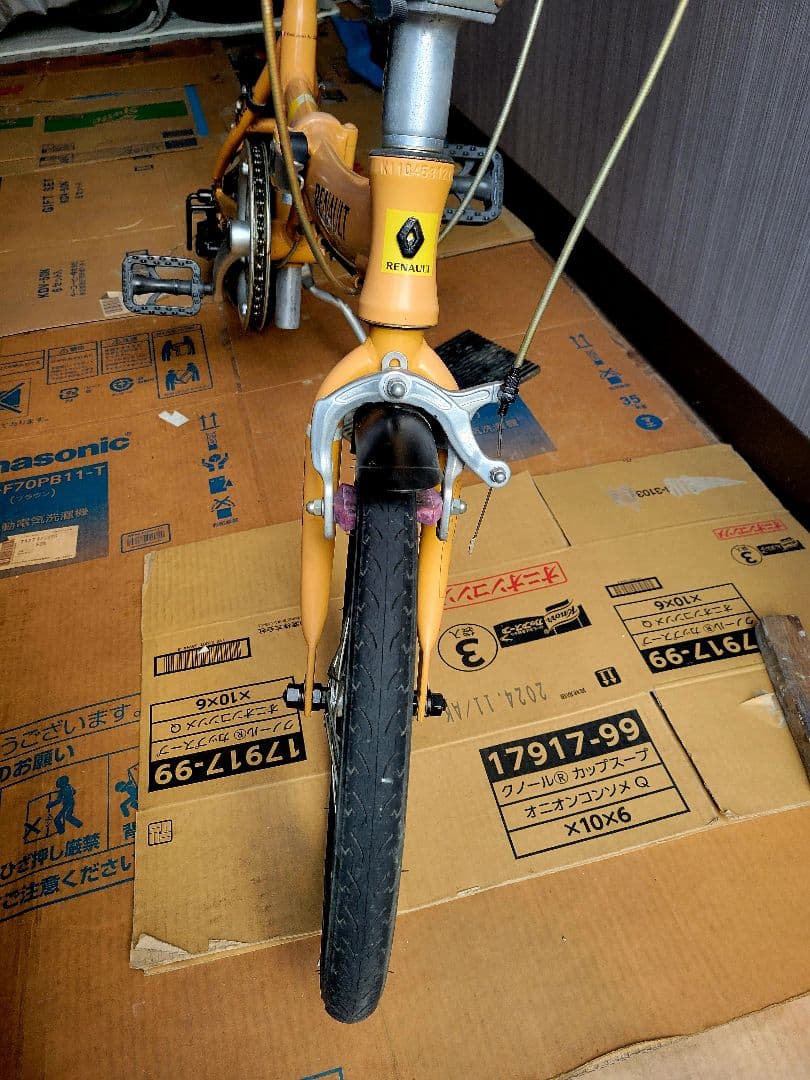 ●値下げしました●RENAULT、ルノー、アルミフレーム折畳み自転車、引取り限定
