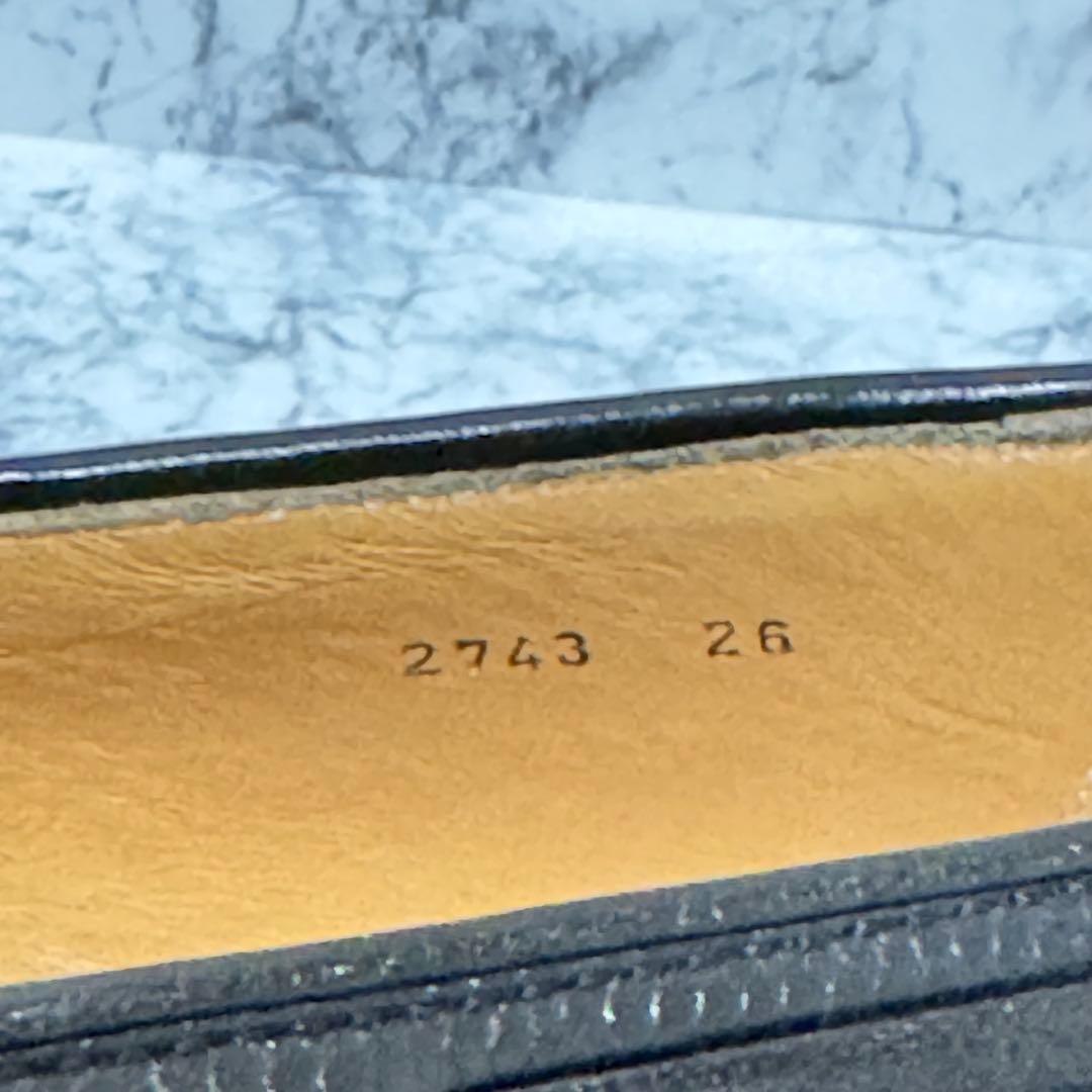 【美品】REGAL タッセルローファー シボ革 レザー 26cm