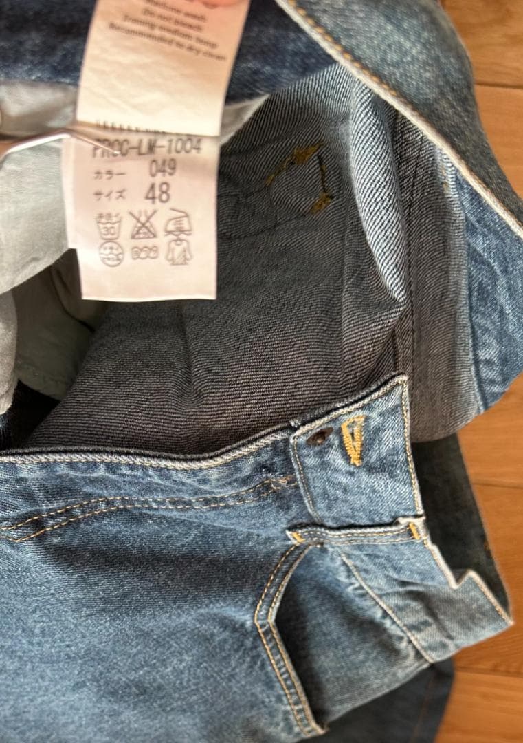 Hussein Chalayan本人期リベットデニムarchive 00s