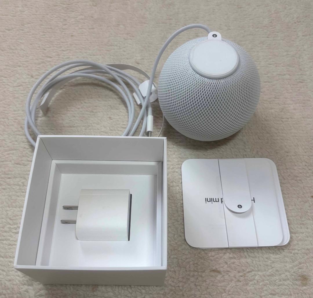 Apple Pod mini ホワイト　未使用に近い！