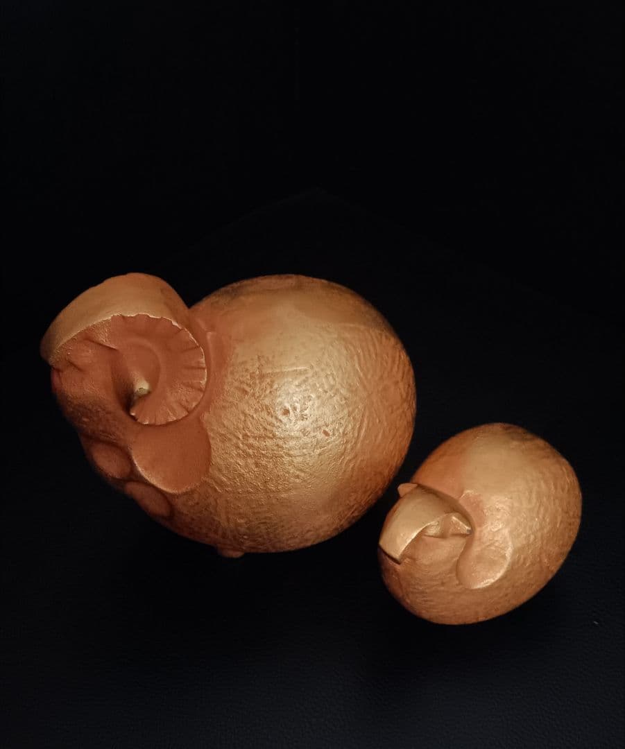 sotaro saegusa 作 昭和レトロ ヴィンテージ 置物 縁起物