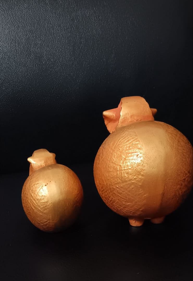 sotaro saegusa 作 昭和レトロ ヴィンテージ 置物 縁起物