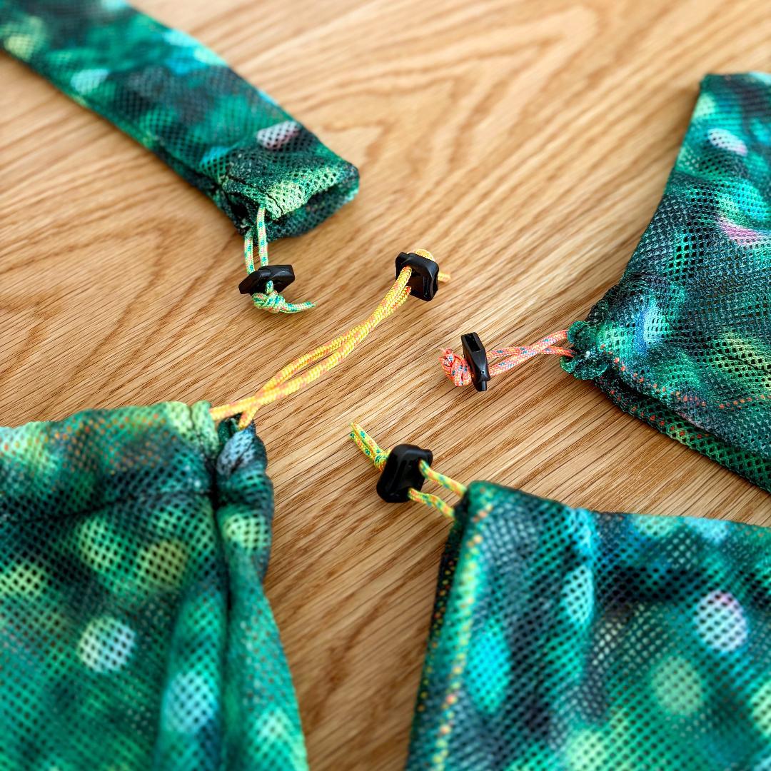 and wander MESH POUCH アンドワンダー メッシュポーチセット