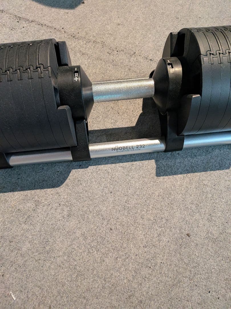 【2の2】フレックスベル32kg　2kg刻み可変ダンベル２個1組の内の2