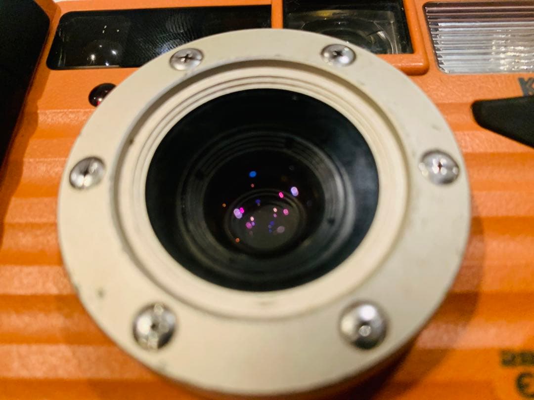 【動作品】フィルムカメラ Konica 現場監督 LENS 28 WB ECO