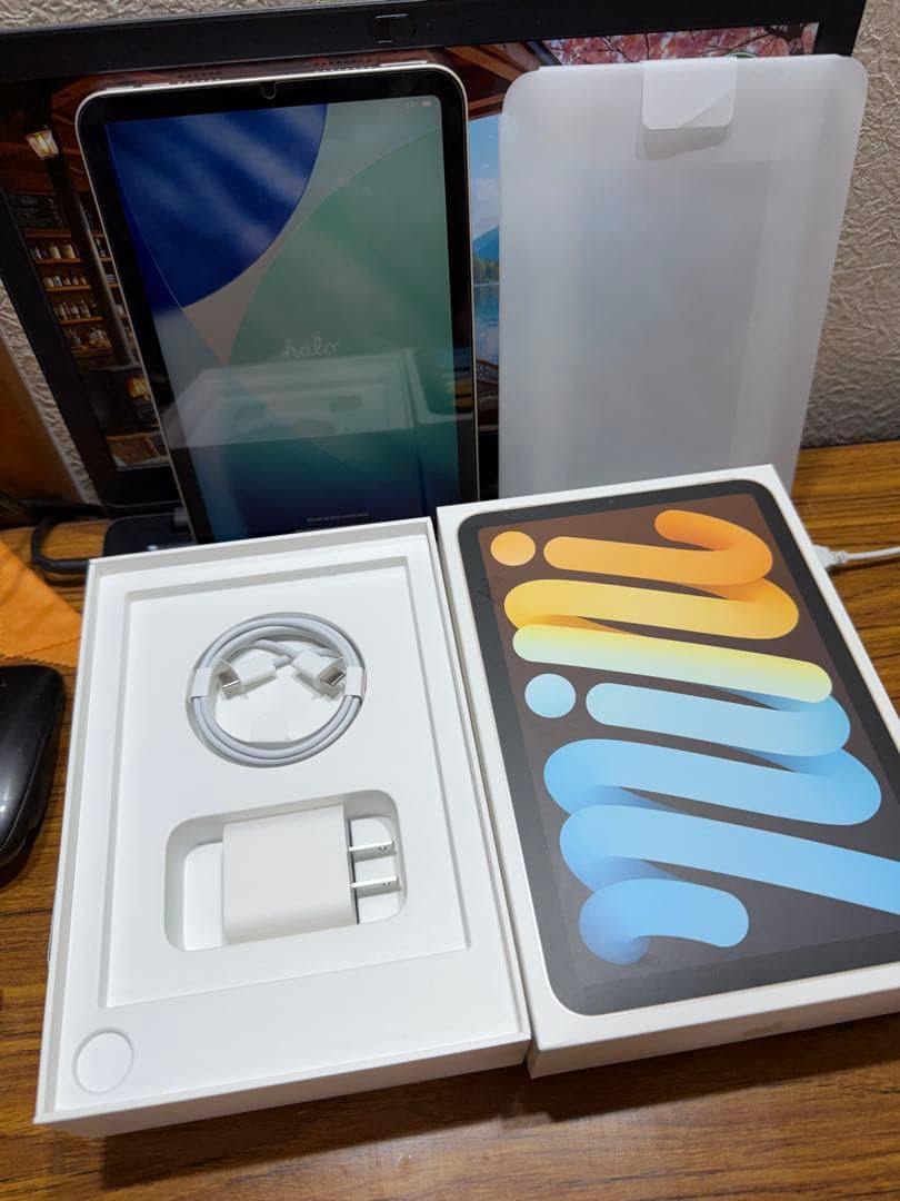 iPad mini (第6世代) 64GBwifi スペースグレー 本体　超美品