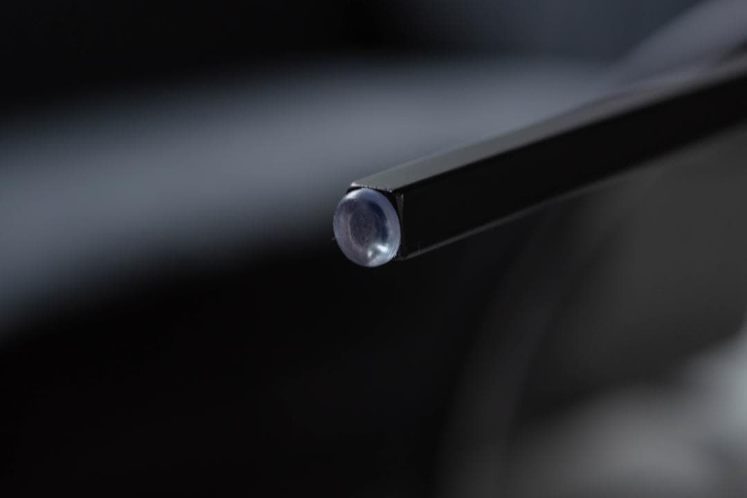 Lサイズ ガラステーブル サイドテーブル 高さ36cm HIT-241 N01