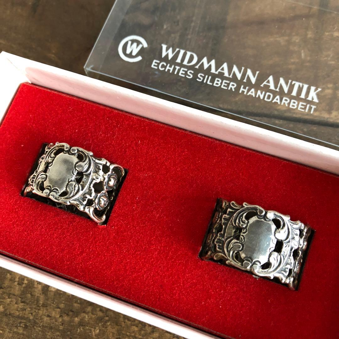 ウィドマン　アンティーク　ナプキンリング　6個セット　シルバー835 銀器