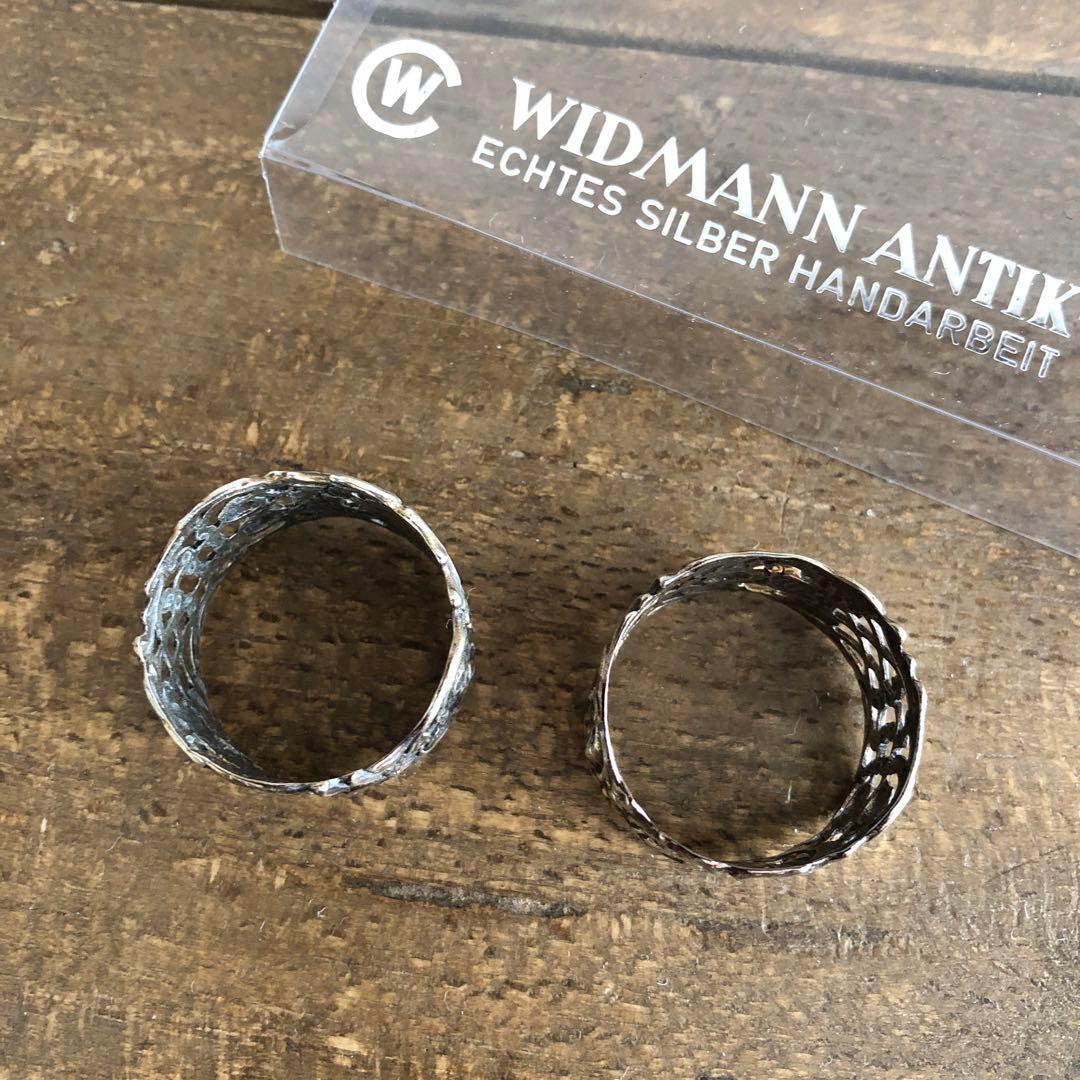 ウィドマン　アンティーク　ナプキンリング　6個セット　シルバー835 銀器