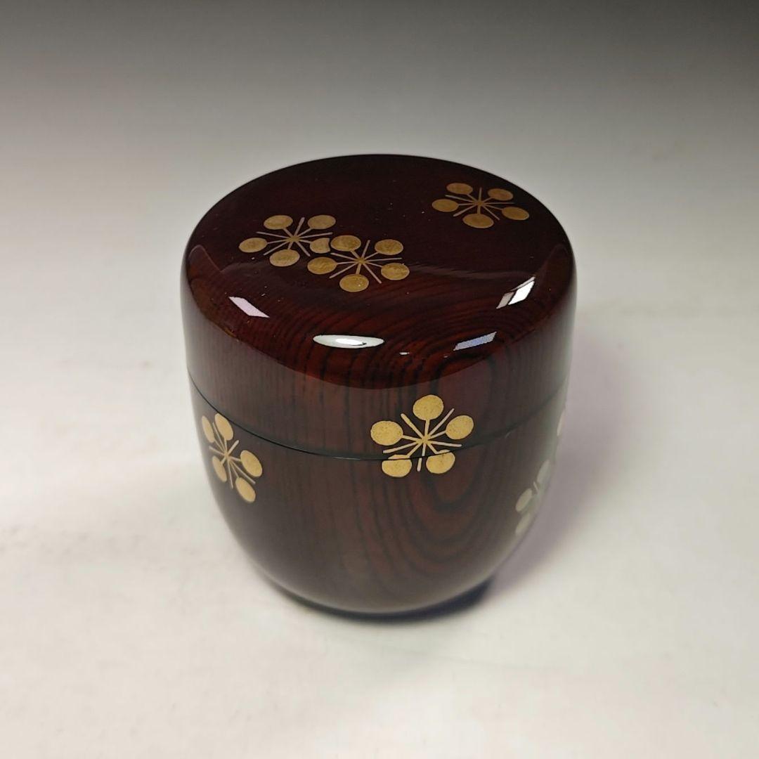 イ745 棗『大徳寺　立花大亀　極箱』『稲尾兼中斉』『利休梅蒔絵　大棗』茶道具