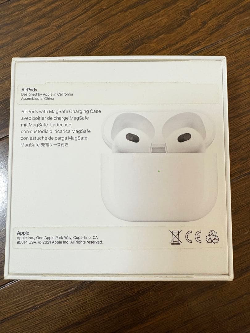AirPods 第3世代 MagSafe充電ケース付き