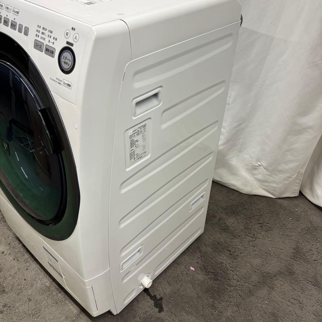 773　設置無料　ドラム式洗濯機　シャープ　7キロ　一人暮らし　乾燥付き　綺麗