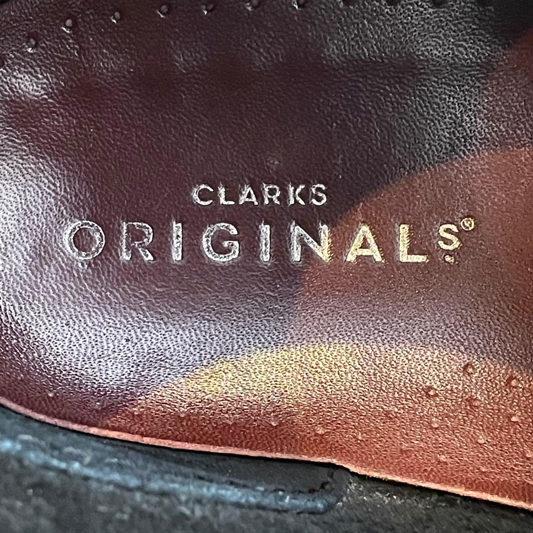 ✨大人気✨クラークス Clarks ワラビーブーツ オールレザー【27】ブラック