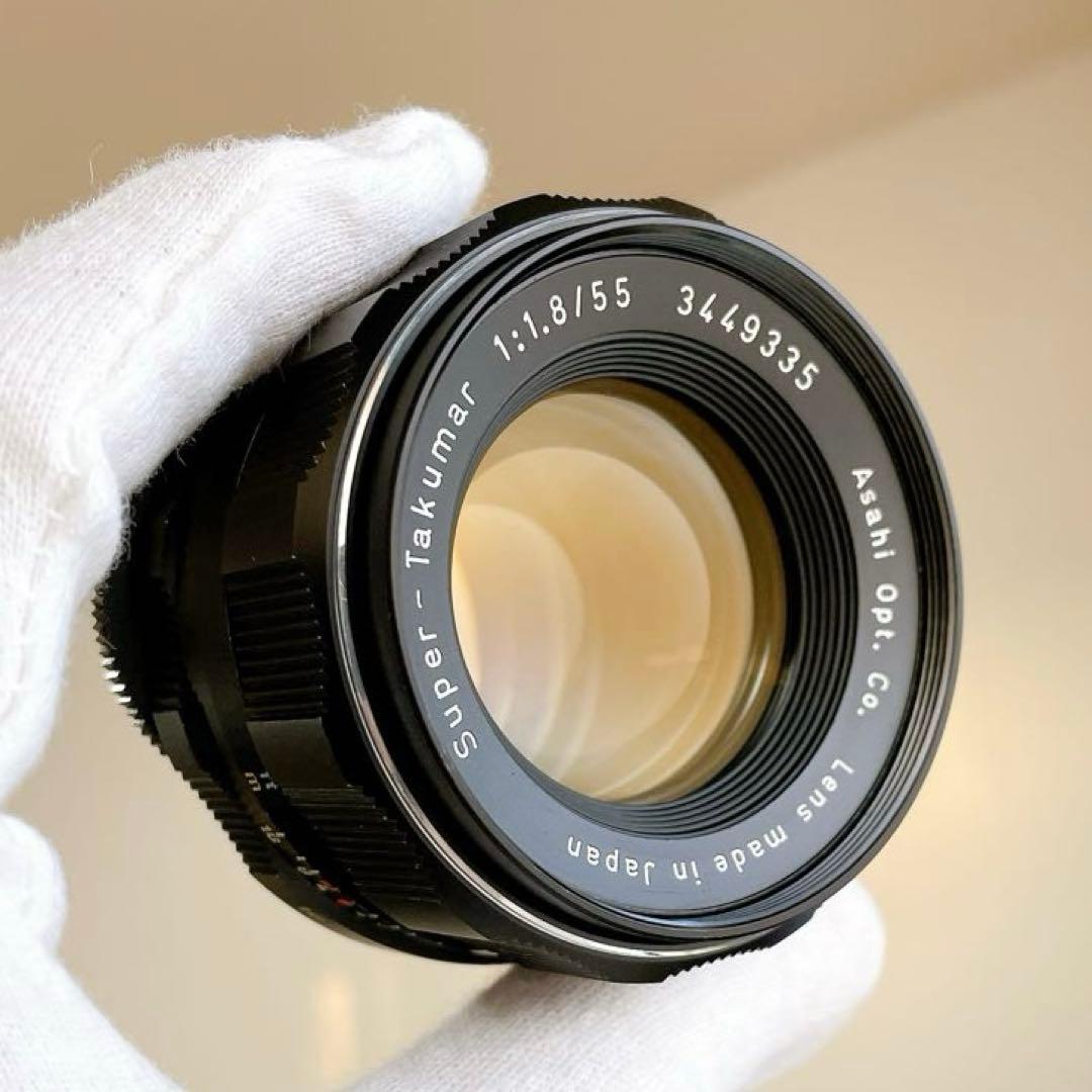 【極上虹色フレア】PENTAX Super Takumar 55mm f1.8