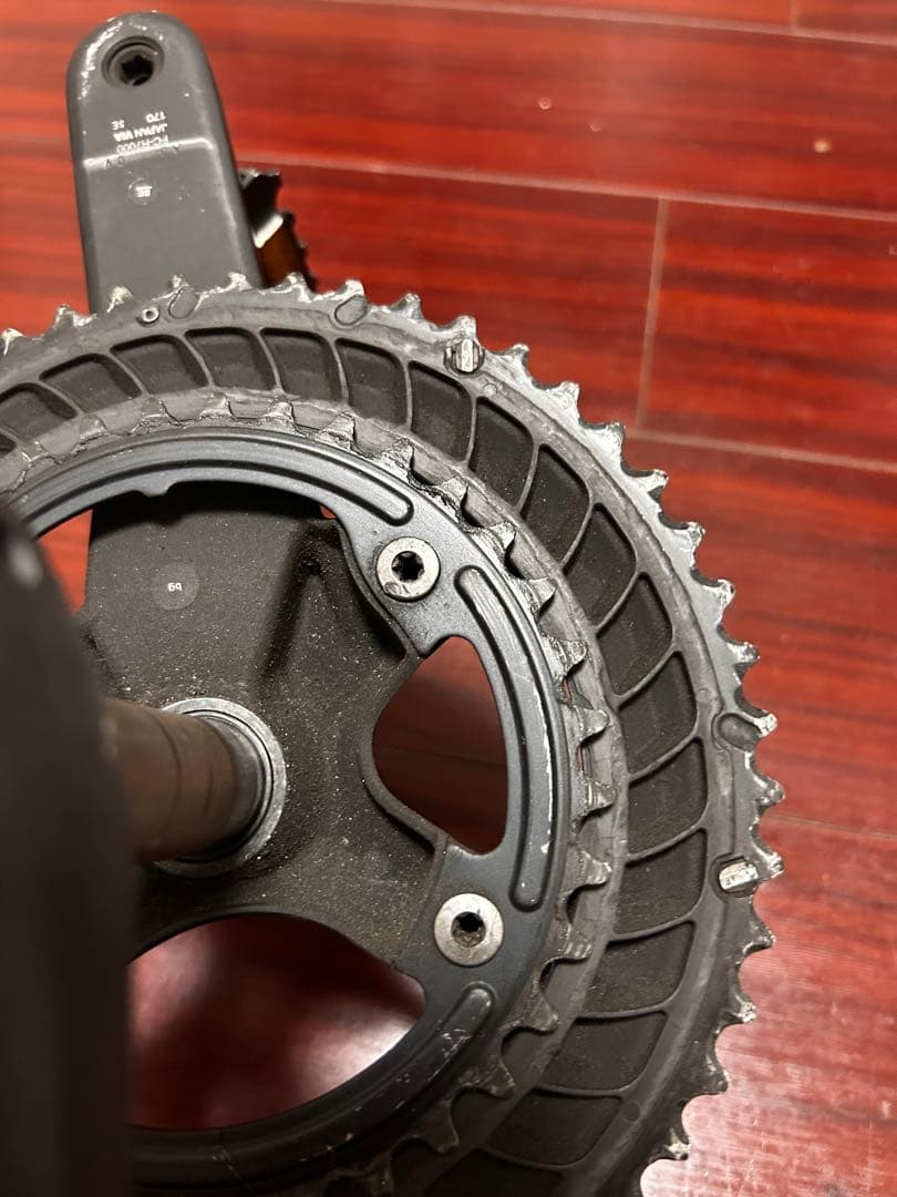 SHIMANO 105 GIANTパワーメーター52-36T 170mm