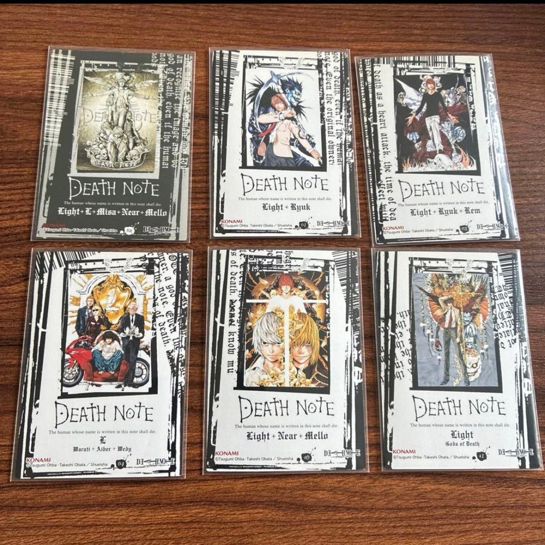 【値下げ】デスノート DEATH NOTE トレーディングカード 56枚