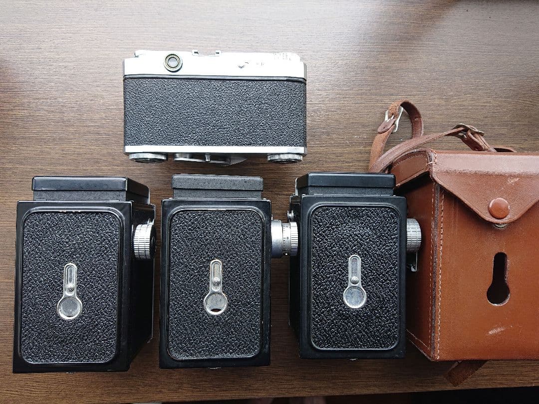 リコー RICOH 2眼 3台、35ミリ 1台、合計4台