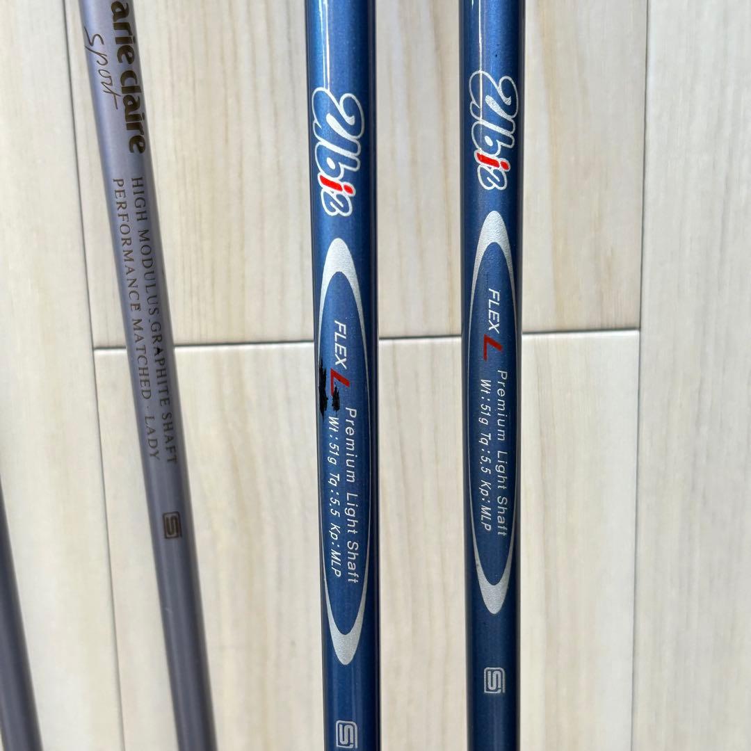 【レディース右】マリクレール ubiz レディースゴルフセット　初心者　デビュー