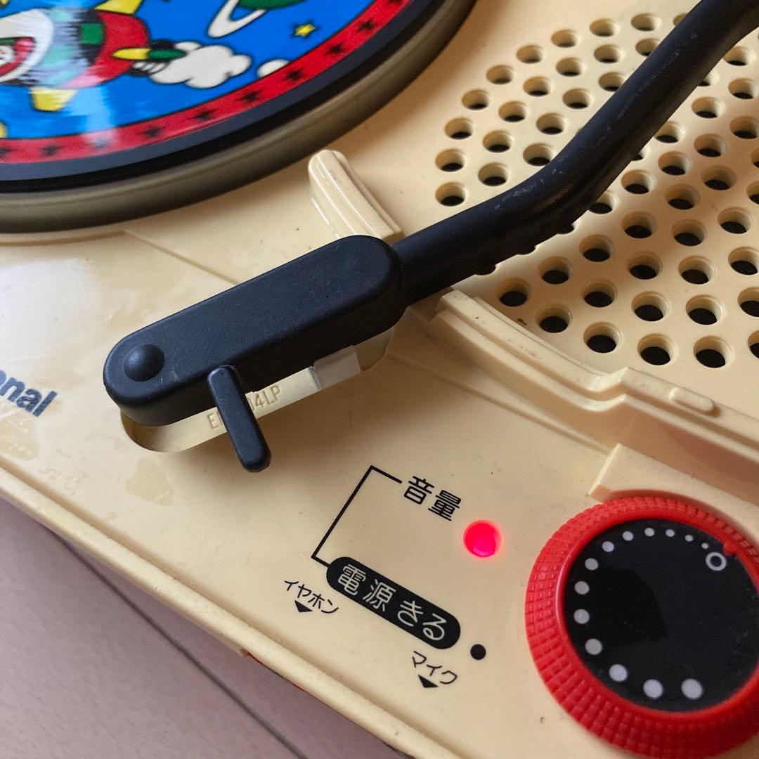 レトロ美品★ナショナルポータブルレコードプレーヤーSG－503N