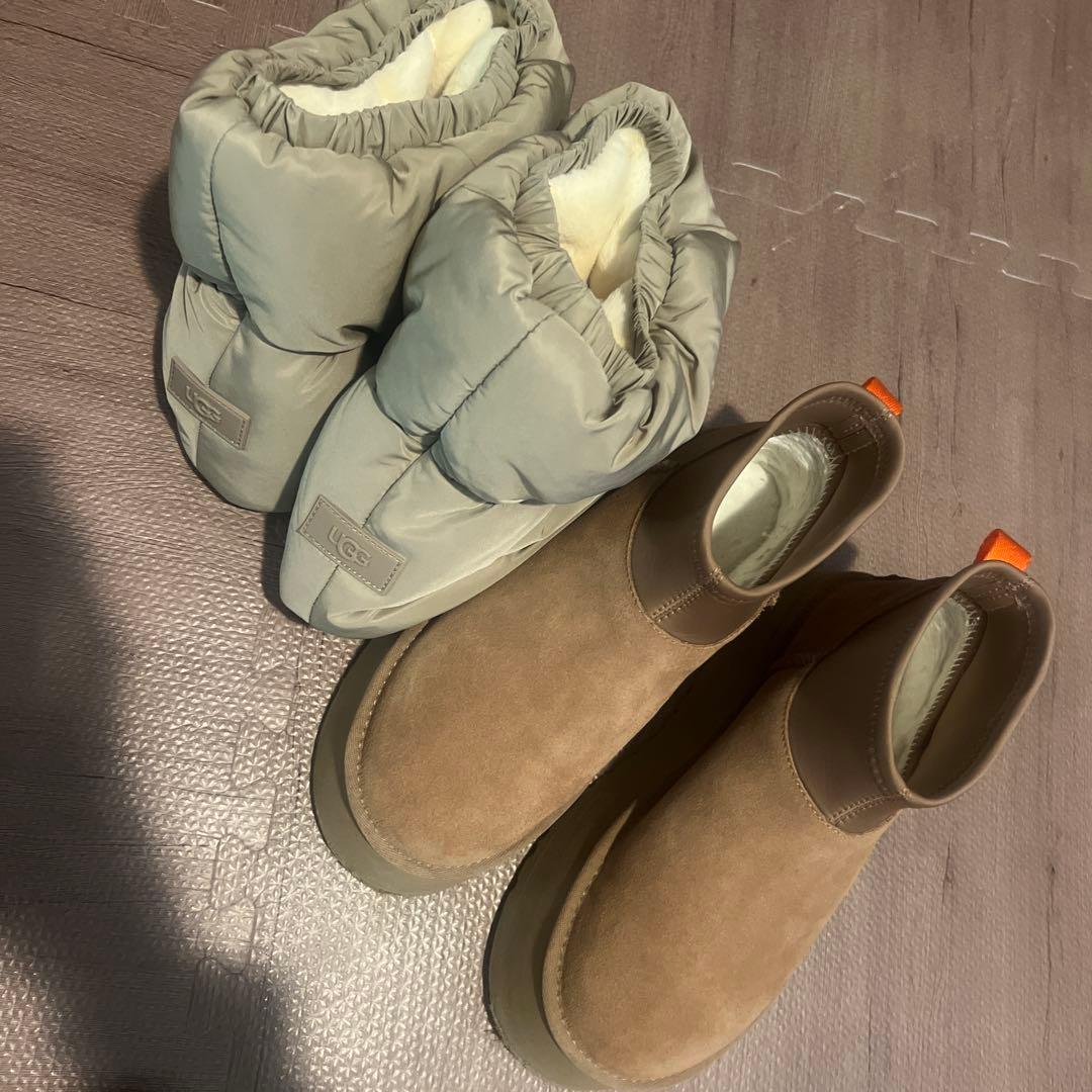 限定値下げUGG ✮厚底　ミニディッパー　プラットフォーム　ムートンブーツ