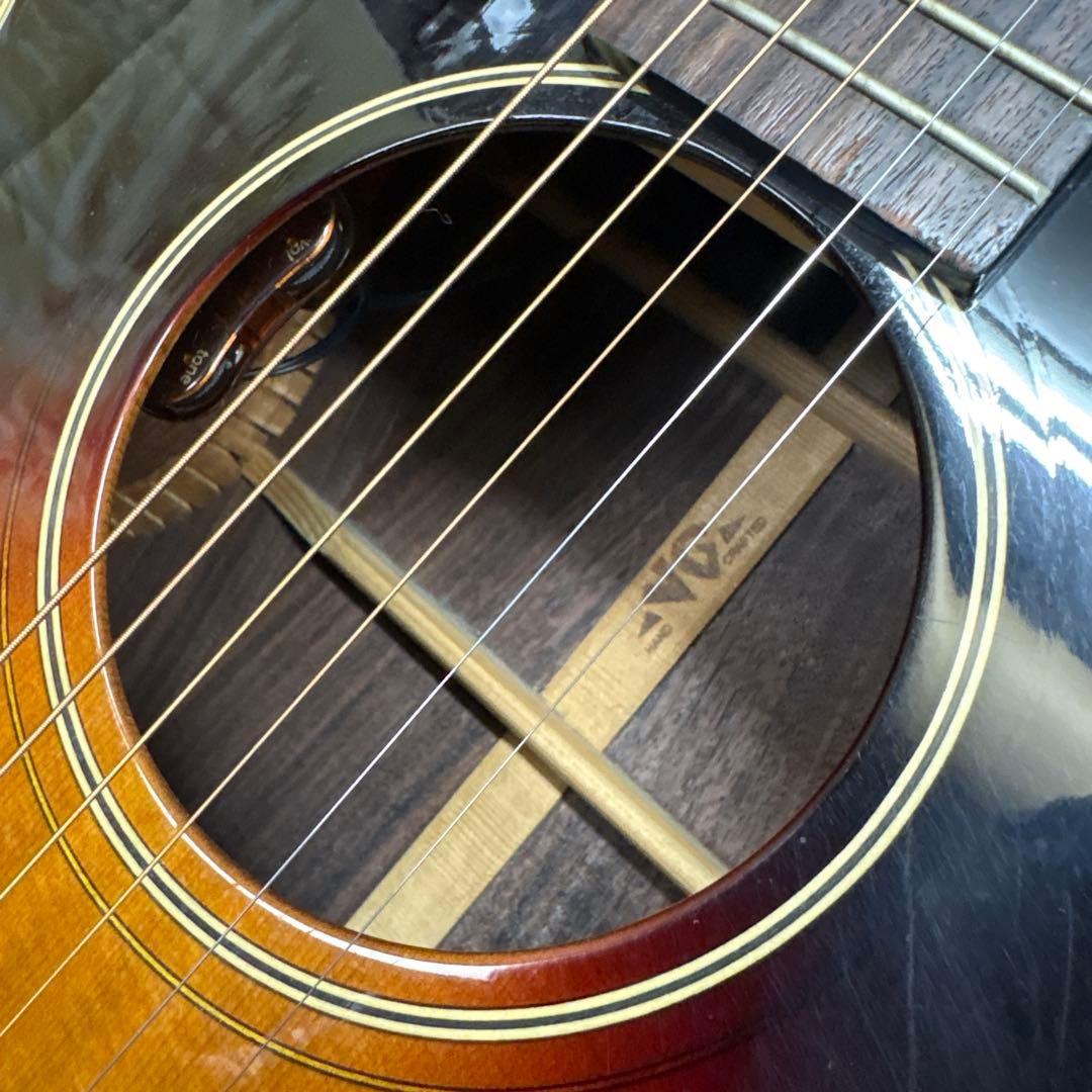 VGエレアコースティックギター サンバースト