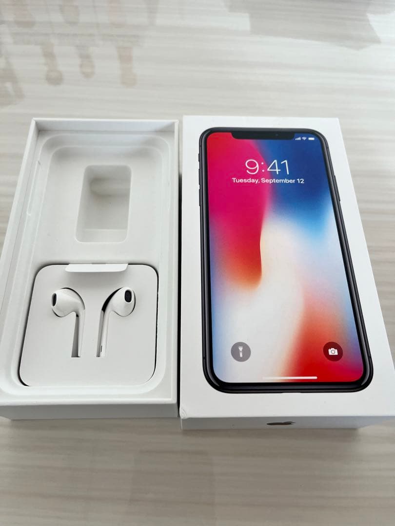 iPhone X Space Gray 64GB SIMフリー