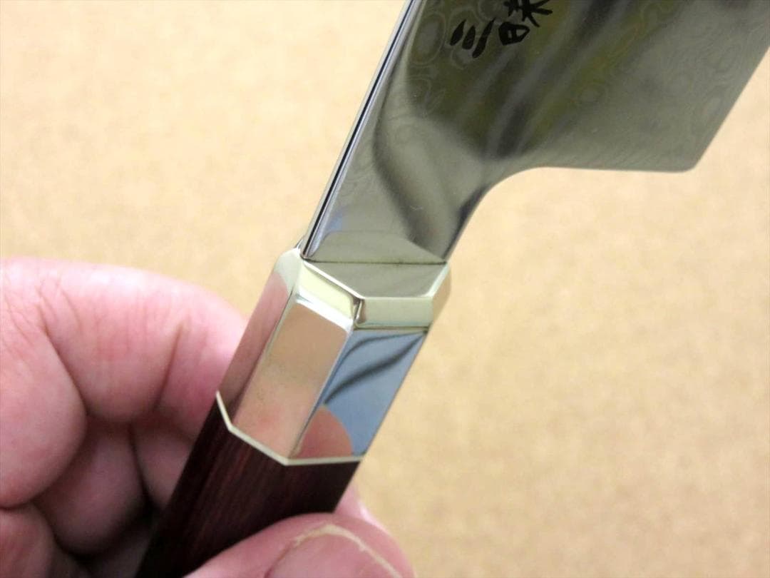 関の刃物 菜切り包丁 165mm 三昧 荒波 コアレス鋼 野菜切り 両刃包丁