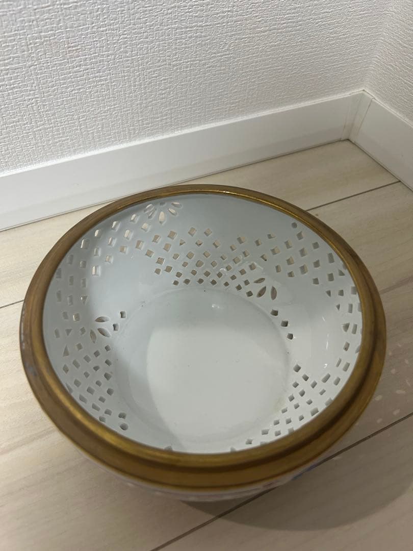 Herend ヘレンド　ボンボニエール　ファンタジー透かしボンボン入れ