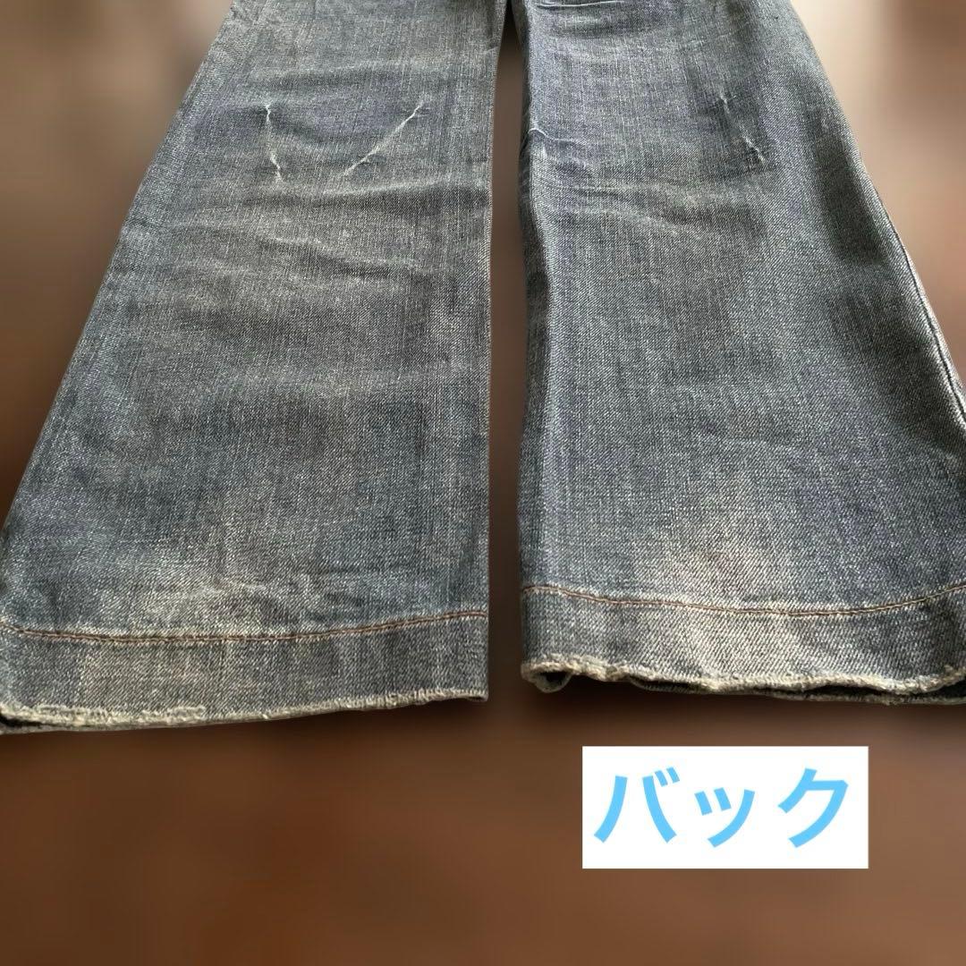 DOLCE＆GABBANA デニムパンツ　ダメージ加工ジーンズ　46