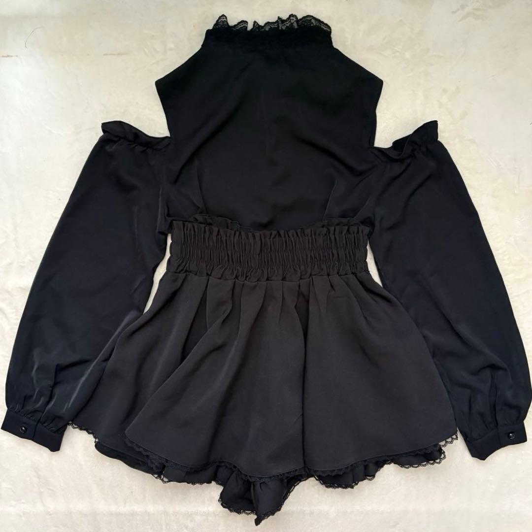 地雷 マーズ リボン オフショル ブラウス ノエミー スカパン セットアップ ❤︎