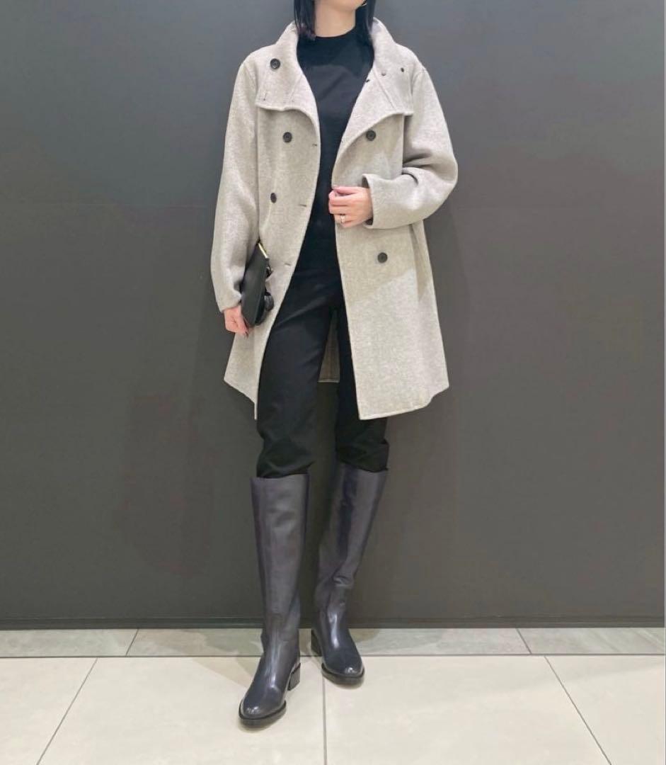 美品✨24AW セオリー カシミヤミドルコート Moxie Olevia 大きめ