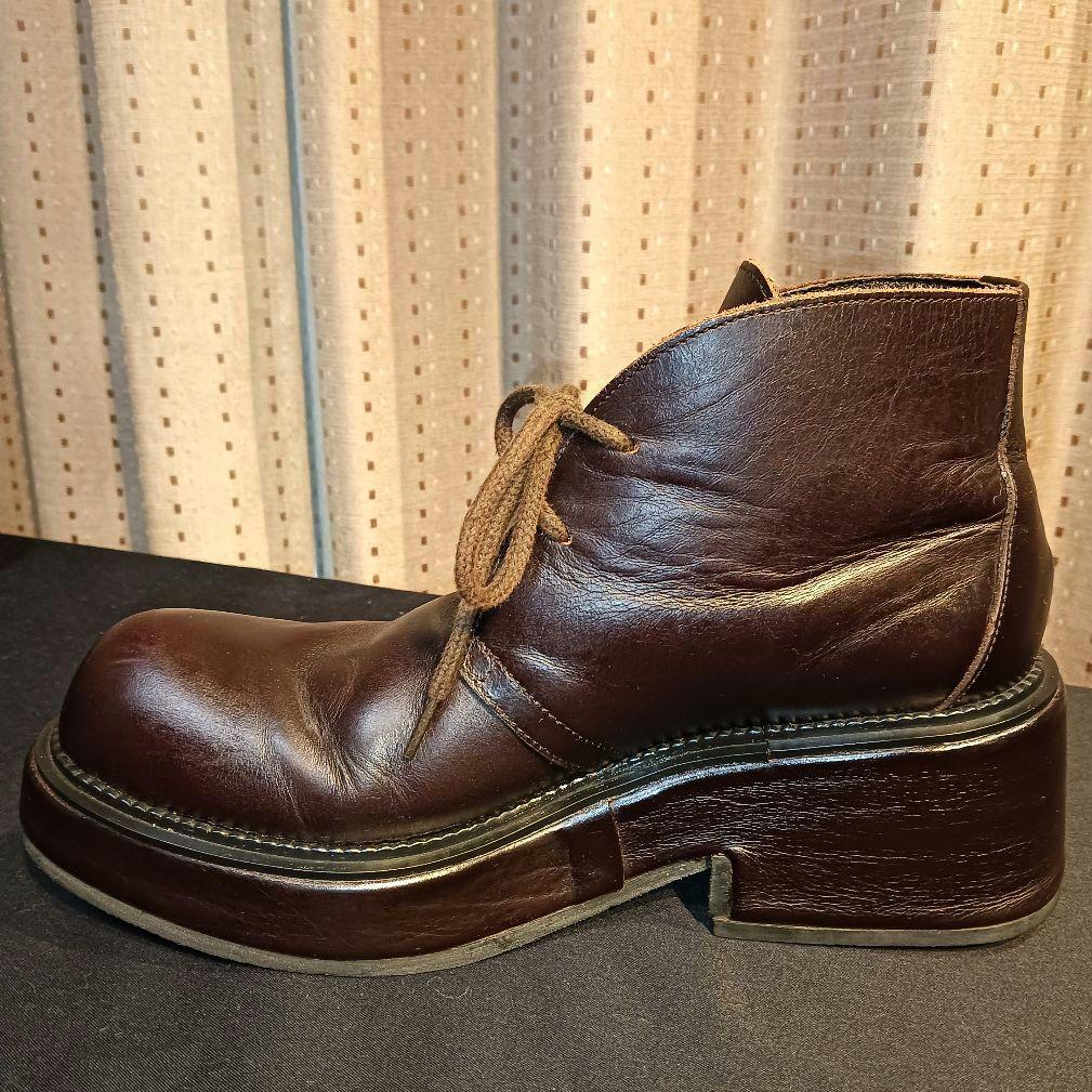 15haoku 03様ご依頼　☆JPG ハイカットブーツ☆　厚底本革レザー