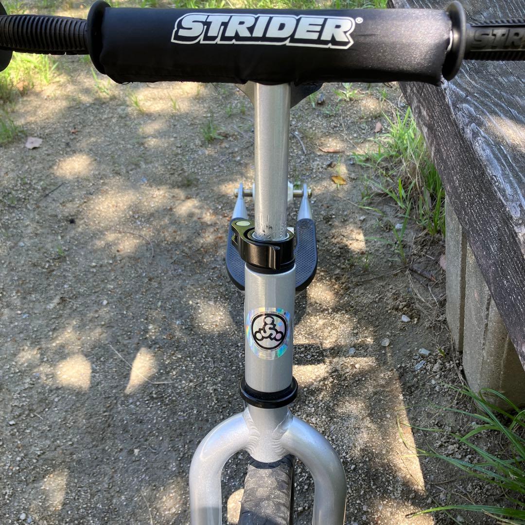 STRIDER ストライダープロ 12インチ シルバー キャリーバッグ付き