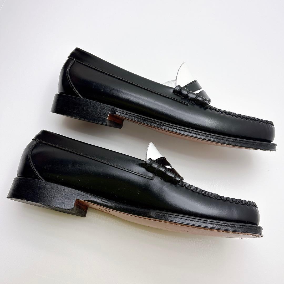 【訳あり美品】ジーエイチバス　ラーソン　モックペニー　バイカラーローファー