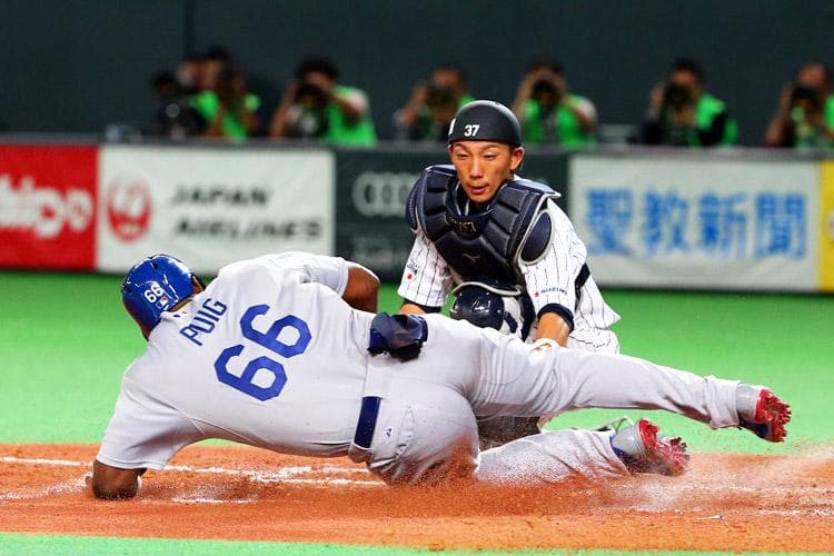 【希少】ロサンゼルス ドジャース プイグ オーセンティックユニフォーム