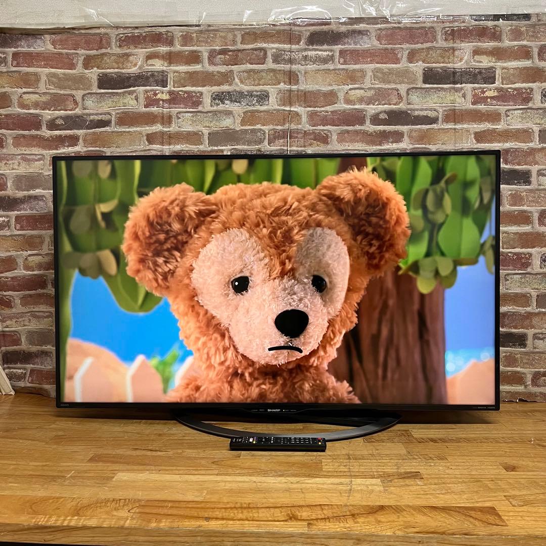 シャープ 50V型 4K 液晶テレビ AQUOS LC-50U45 動画アプリ○