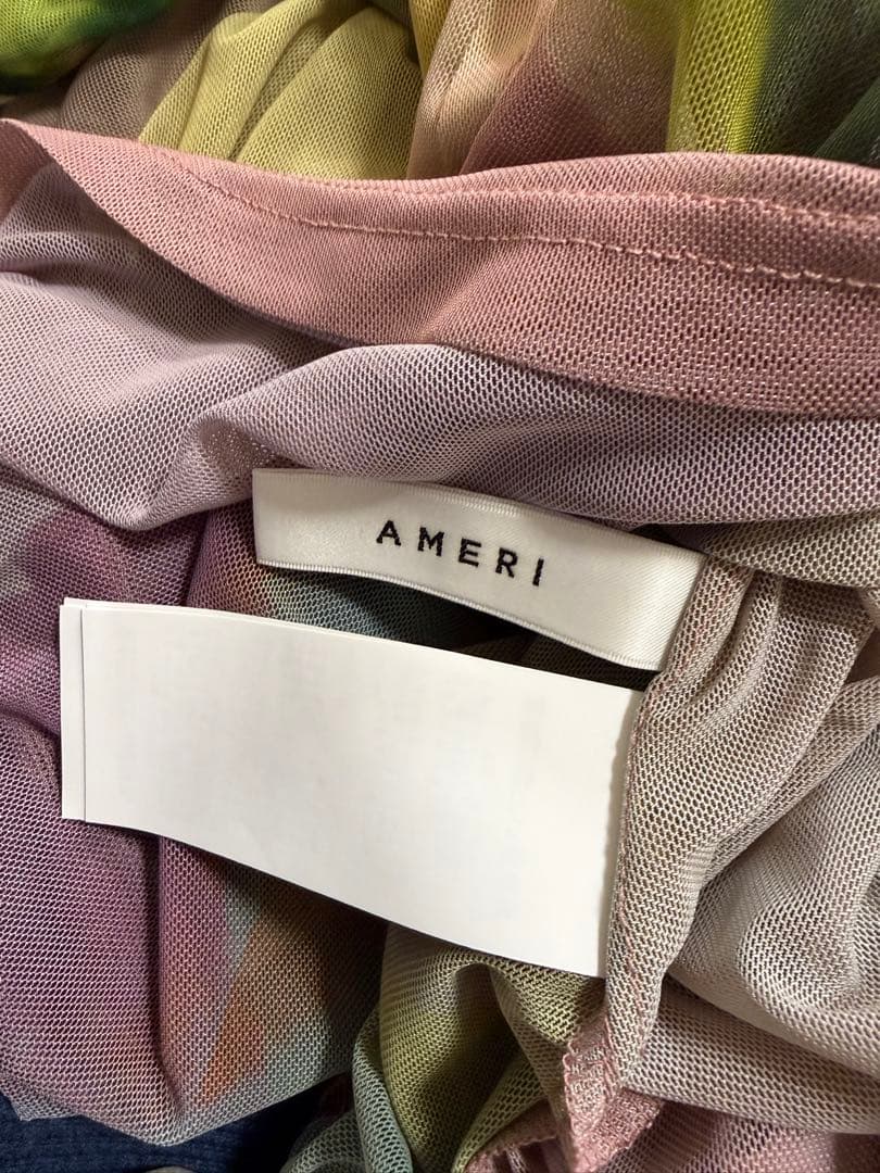 ELIZABETH STAINED GLASS SHEER DRESS 新品